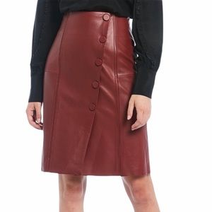 Antonio Melani leather skirt